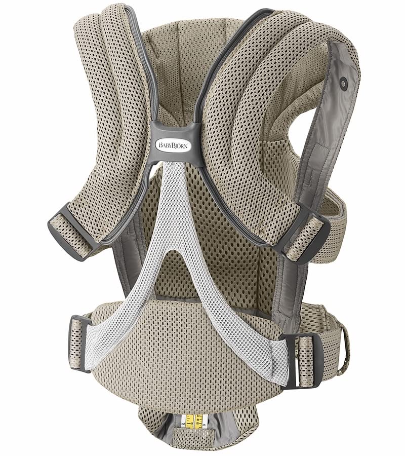 3D BABY CARRIER グレー HIPSTER™ PLUS - MiaMily 3D Baby Carrier for Healthy Baby